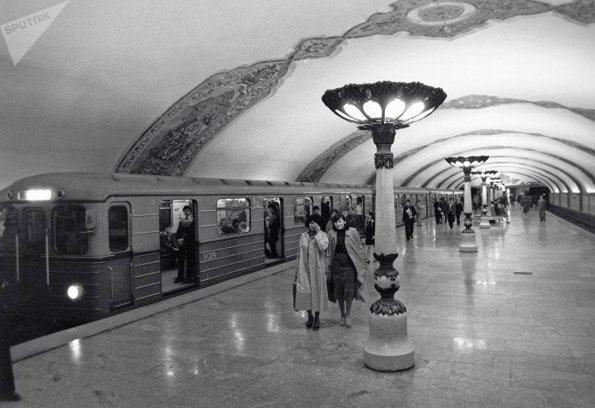 1985 Предпл Ташкент Станция Метро Хамида Алимджана Чиланзарской Линии