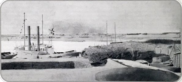 1858 Казалинск Форт 1 Пароход на Зимовке