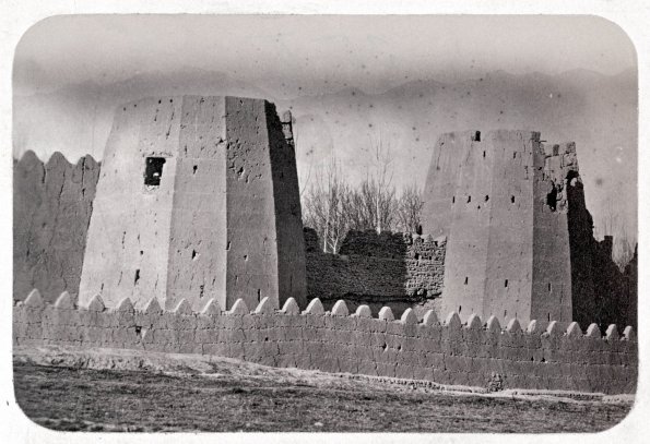 1866 Ходжент Место Штурма Крепости Артиллерией Полковника Михайловского
