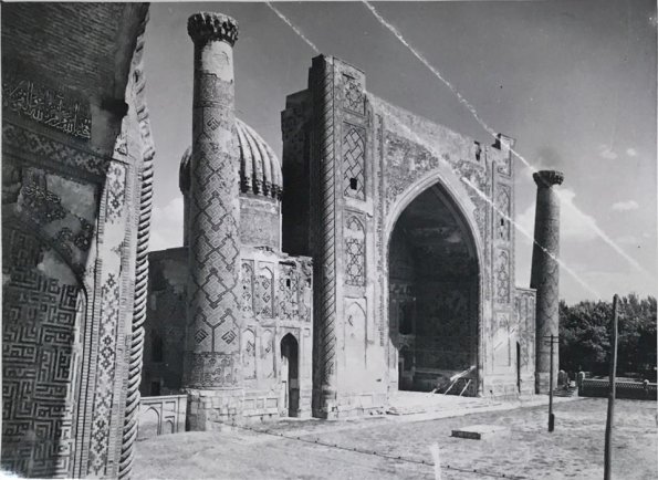 1947 Самарканд Медресе Шер-Дор Фото П Клепикова